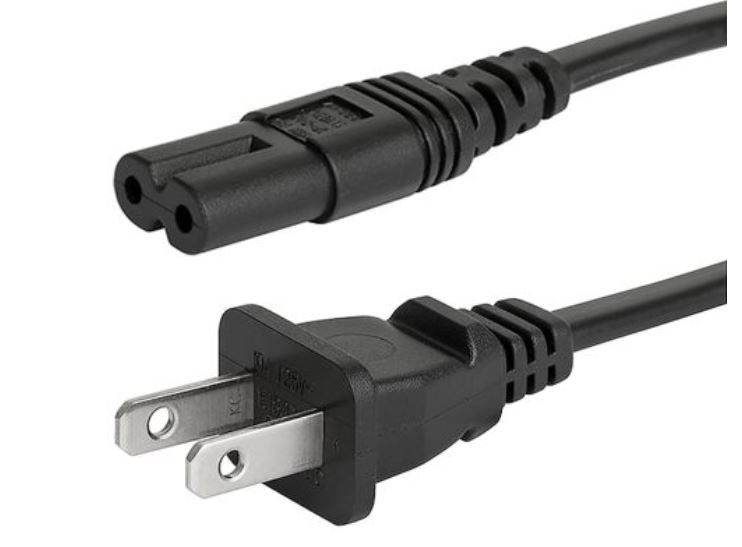 CORDON SECTEUR STANDARD SCHUKO-C13 NOIR 5 METRES
