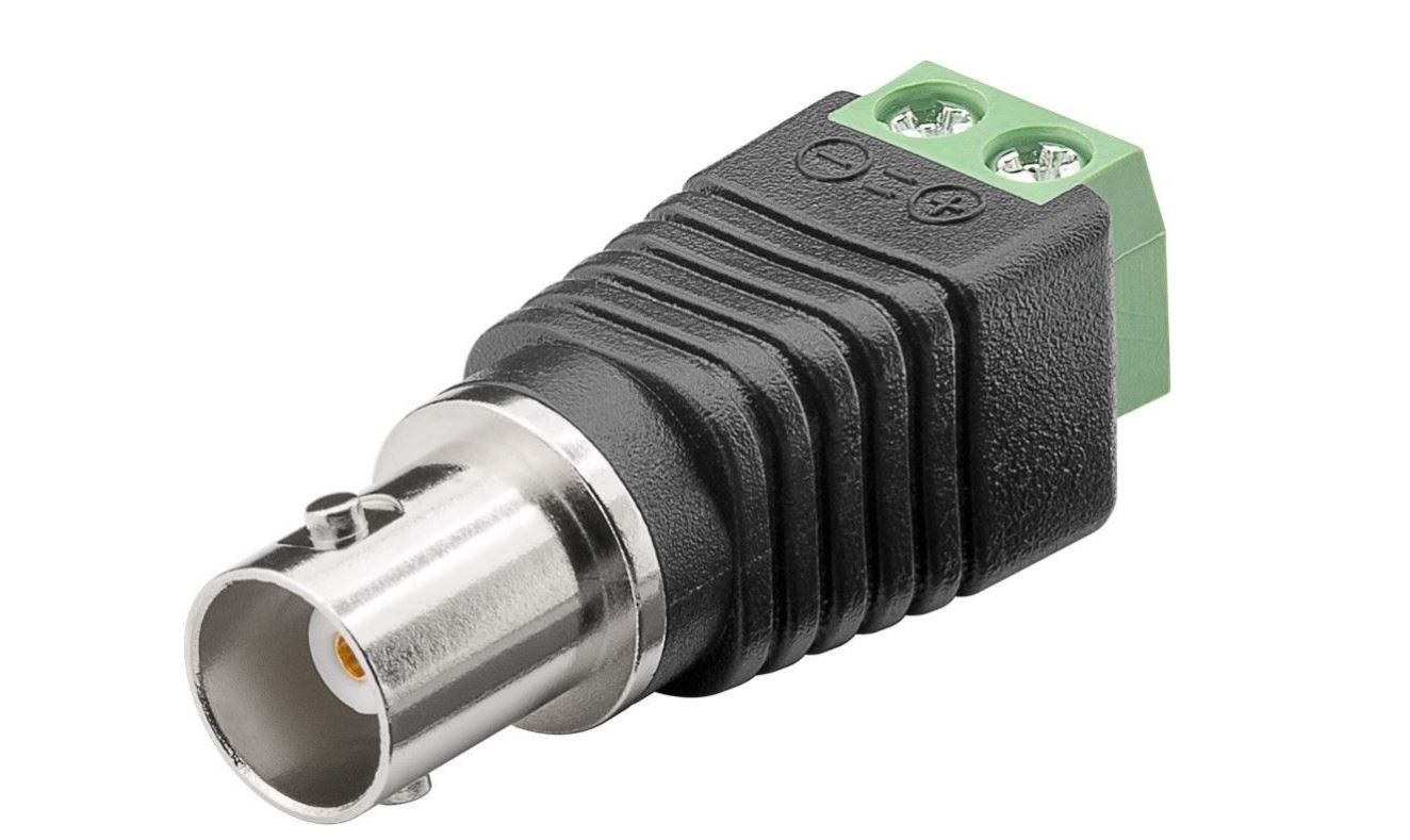Lot De 40 Connecteurs BNC Mâle & Femelle - Sans Soudure - Pour CCTV, Caméra Surveillance, Câble CAT5/6