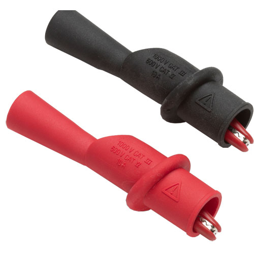 Pince Crocodile Sécurité SKS GERMANY CAT III 1000V 20A Rouge 4mm - Électronique Haute Qualité