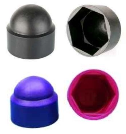 Cache-vis PVC Noir M16 Lot De 10 Cache-vis Noirs En PVC Pour écrous M16 - Pour Finitions Propres Et Esthétiques Finitions Visserie Cache Vis - Foto 5