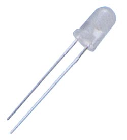 Optoélectronique - Ampoules - DIODE LED Ø3MM - LED BLANCHE D 3mm 3000  mcd/20mA - L'impulsion