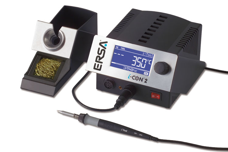 Station De Soudage ESD Quick 3104 Numérique 80W – Réglable 100-450°C, Fer à Souder Rapide Chauffage Céramique + Accessoires Complets