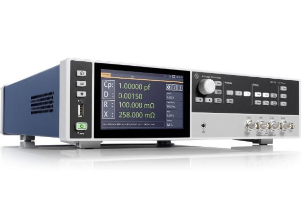 Pont RLC de précision labo 4Hz..300KHz 100mV à 10 V interfaces LAN/USB