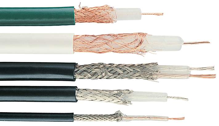 Câble coaxial à faible perte RG-8 50 ohms (500 pieds) - Listen Technologies