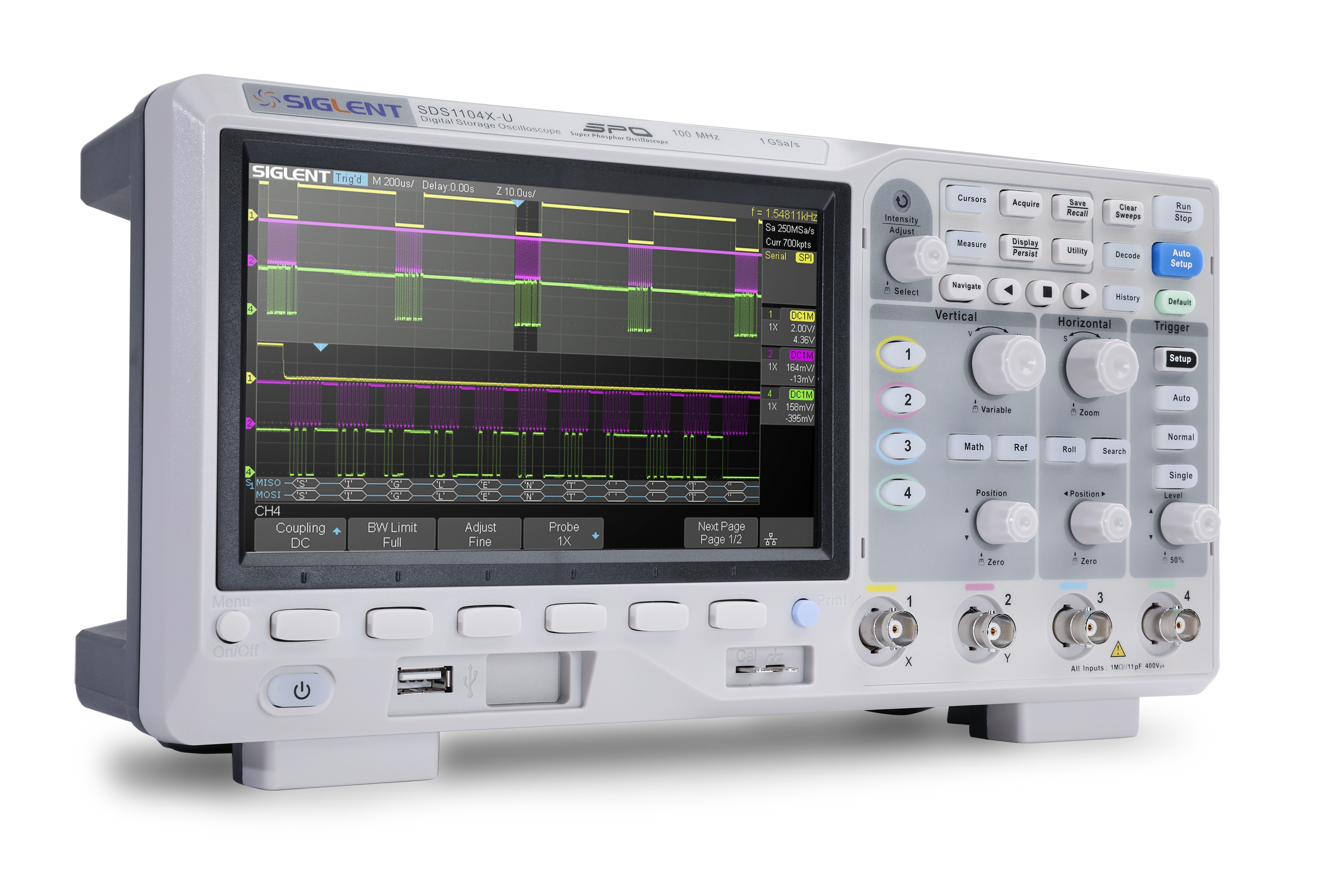 Appareils de mesure OSCILLOSCOPES NUMÉRIQUES SIGLENT Oscilloscope