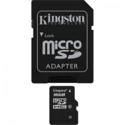 MICRO SD 16G + ADAPTATEUR SD CLASS4