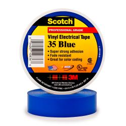 Scotch 35 PVC Bleu 19 mm x 20 m