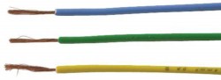 CABLE SILICONE EXTRA SOUPLE 1mm VERT