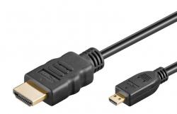 Cordon HDMI vers micro HDMI 2m dor