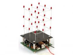 Cube  LED 3D - 3x3x3  monter